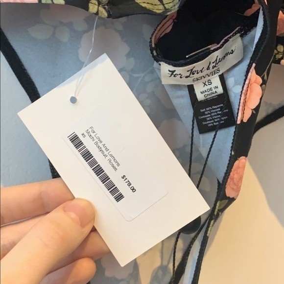 For Love & Lemons “Mochi” bodysuit XS NWT - Picture 5 of 6